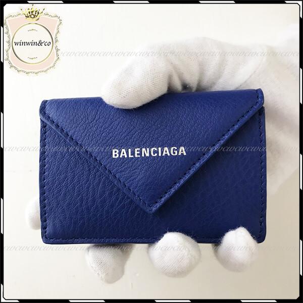 ☆入手困難BALENCIAGA財布 偽物  17ペーパーミニ財布コインケース 4色 504564DLQ0N1000